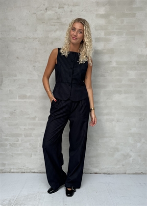 Enfresno vest 7269 Dark Navy Pinstripe Envii